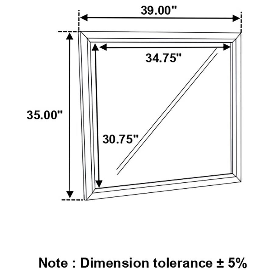 Watson Mirror Grey