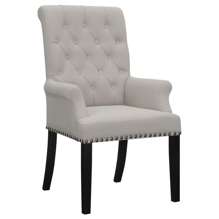 Alana - Arm Chair - White