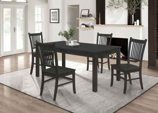 Marbrisa - 5 Piece Dining Set - Black