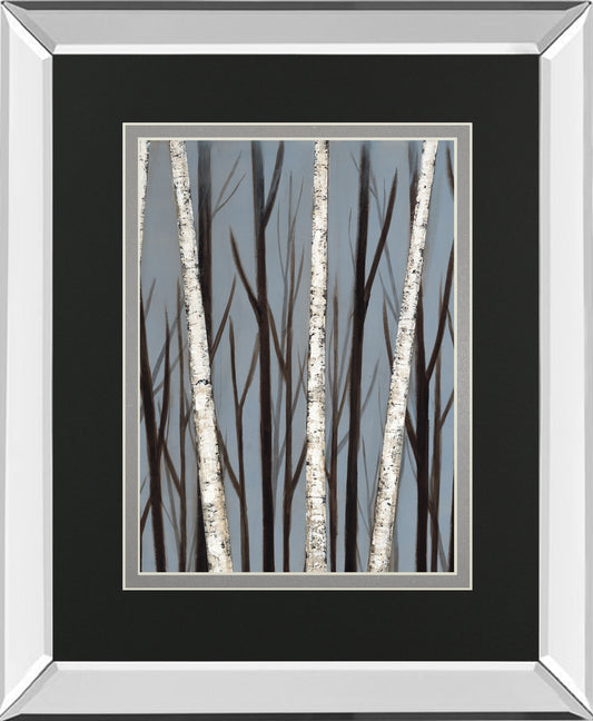 Birch Shadows By Eve Mirrored Frame