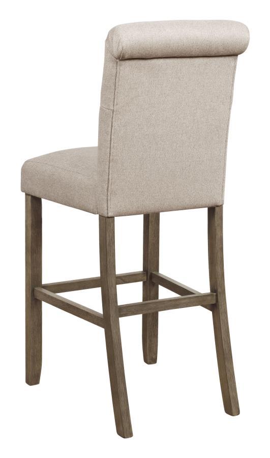 Coaster - Tufted Back Bar Stools (Set of 2)