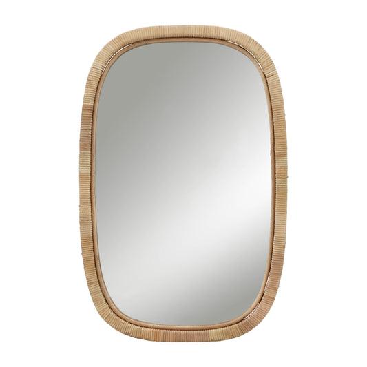 Rectangular Mirror 22 x 36" - Brown