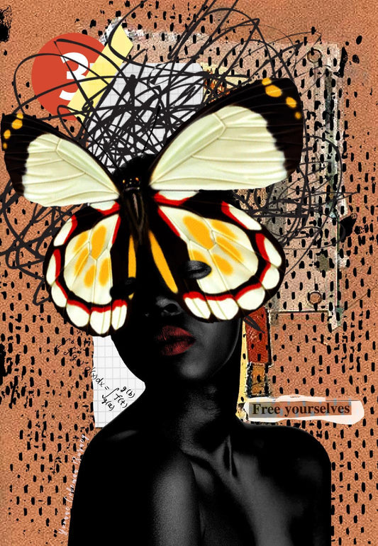 Framed - Transformation II By Yvonne Coleman Burney