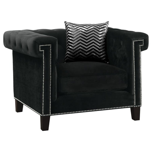 Reventlow - Arm Chair - Black