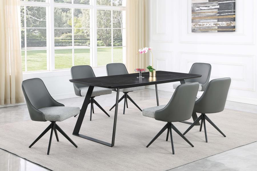 Smith - Dining Table - Black