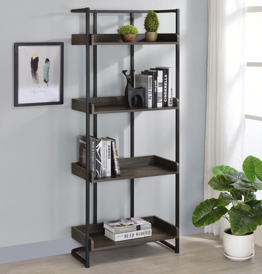 Ember - 4-shelf Bookcase