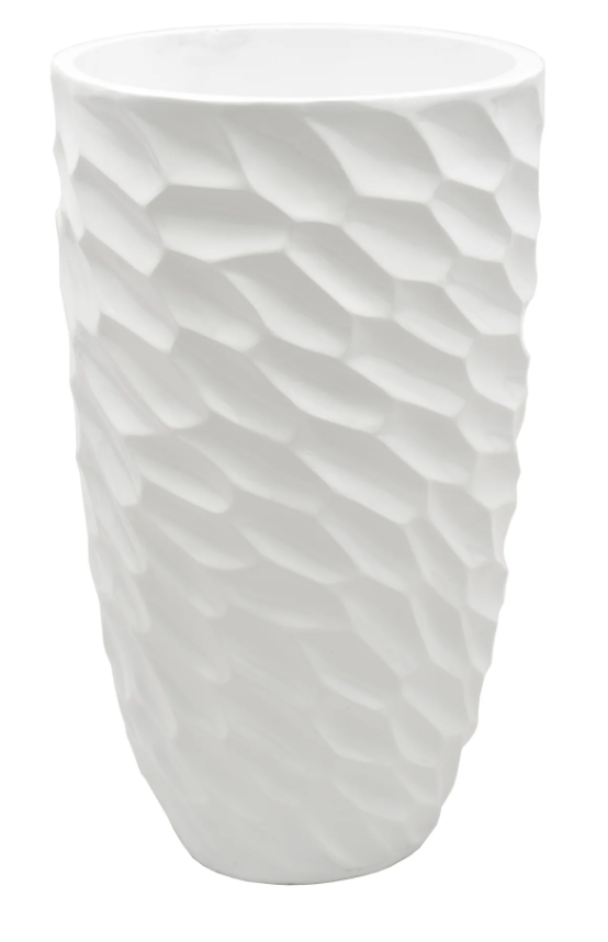 White Floor Vase Planter