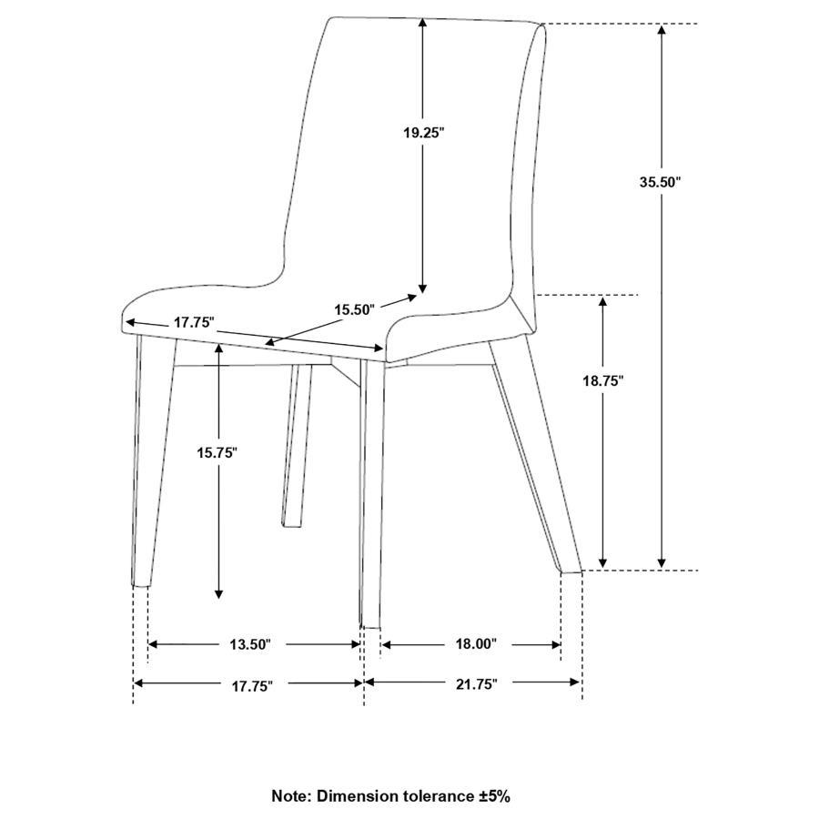 Redbridge - Dining Chair (Set of 2) - Light Grey