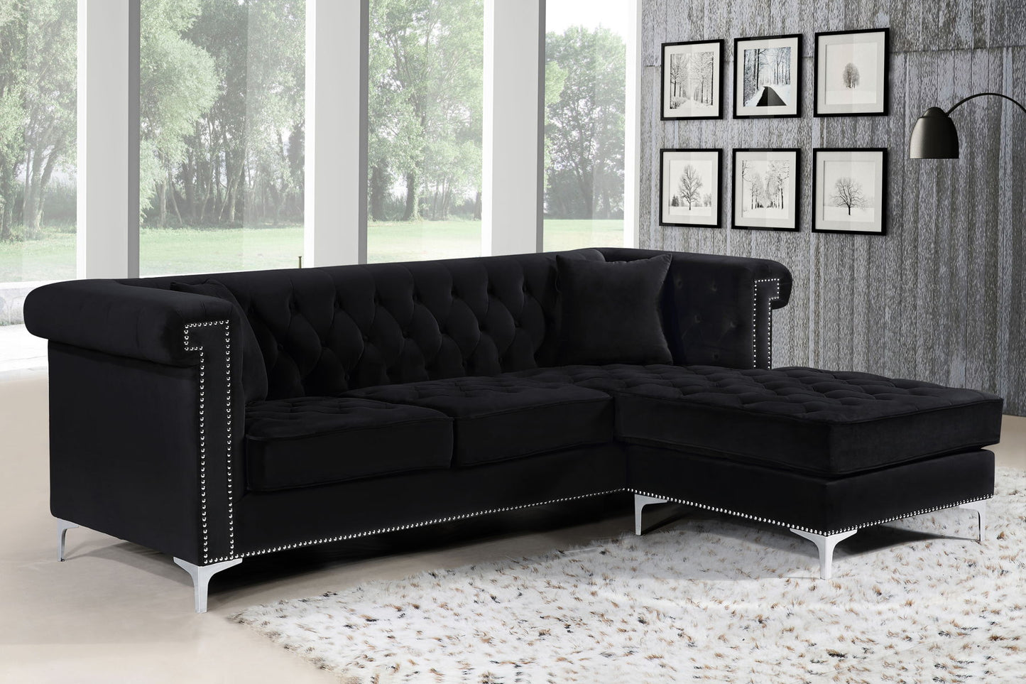 Damian - 2 Piece Reversible Sectional