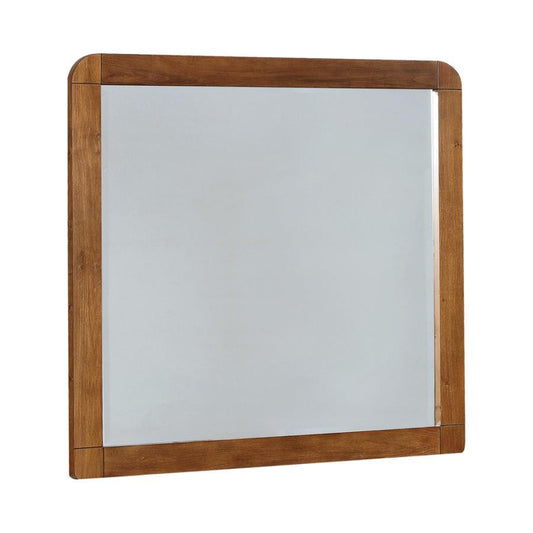 Robyn - Rectangular Mirror - Brown