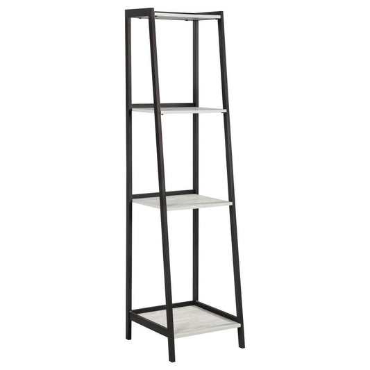 Pinckard - Ladder Bookcase - Gray