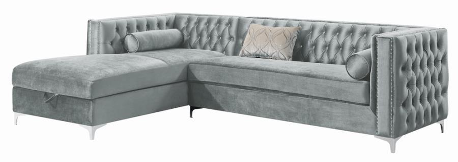 Bellaire - Button-tufted Upholstered Sectional