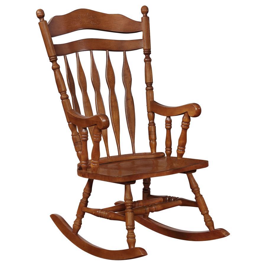 Aylin - Windsor Rocking Chair - Brown