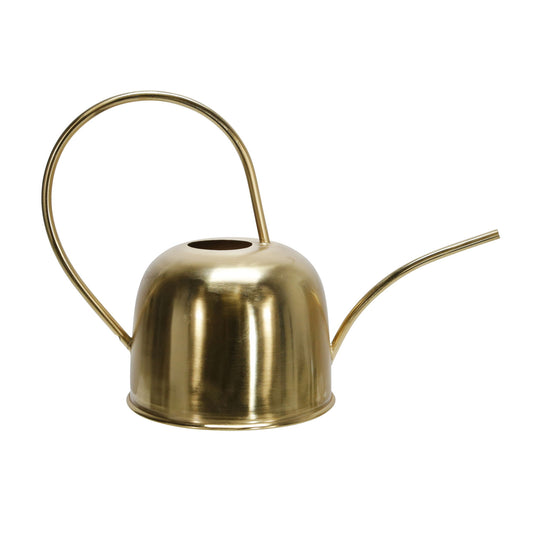 Metal Watering Can 11" - Gold