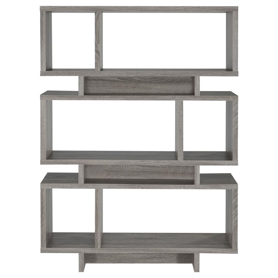 Coaster - 3-tier Geometric Bookcase