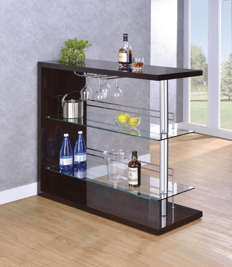 Coaster - Rectangular 2-shelf Bar Unit