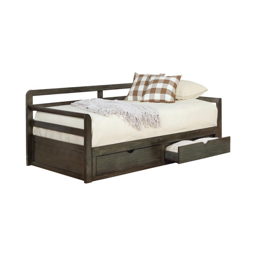 Sorrento - 2-Drawer Twin Day Bed - Brown