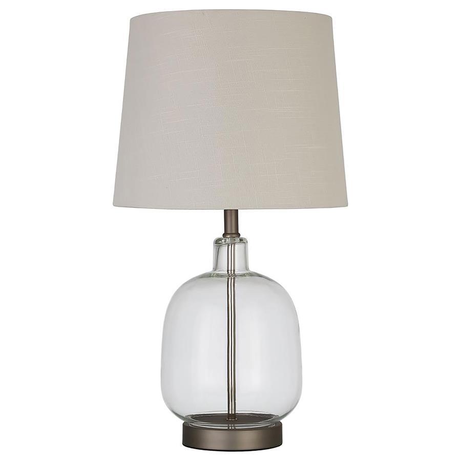 Costner - Empire Table Lamp - Pearl Silver