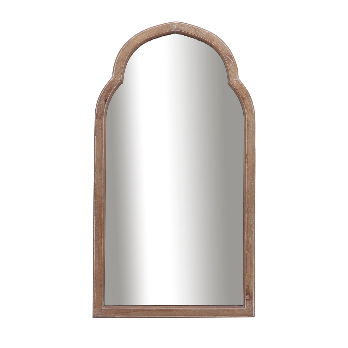 Wood Wall Mirror 20 x 36" - Brown