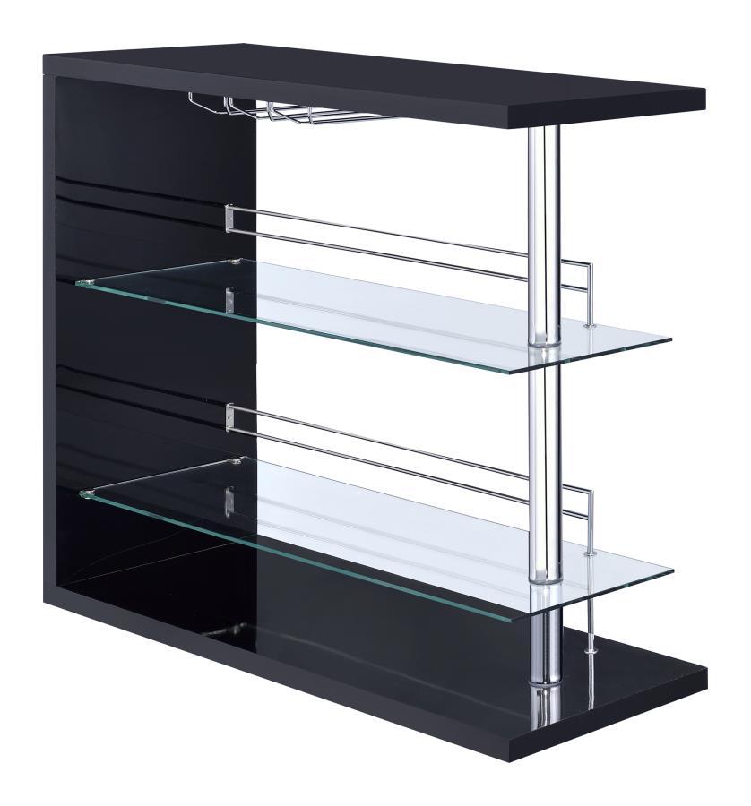 Coaster - Rectangular 2-shelf Bar Unit