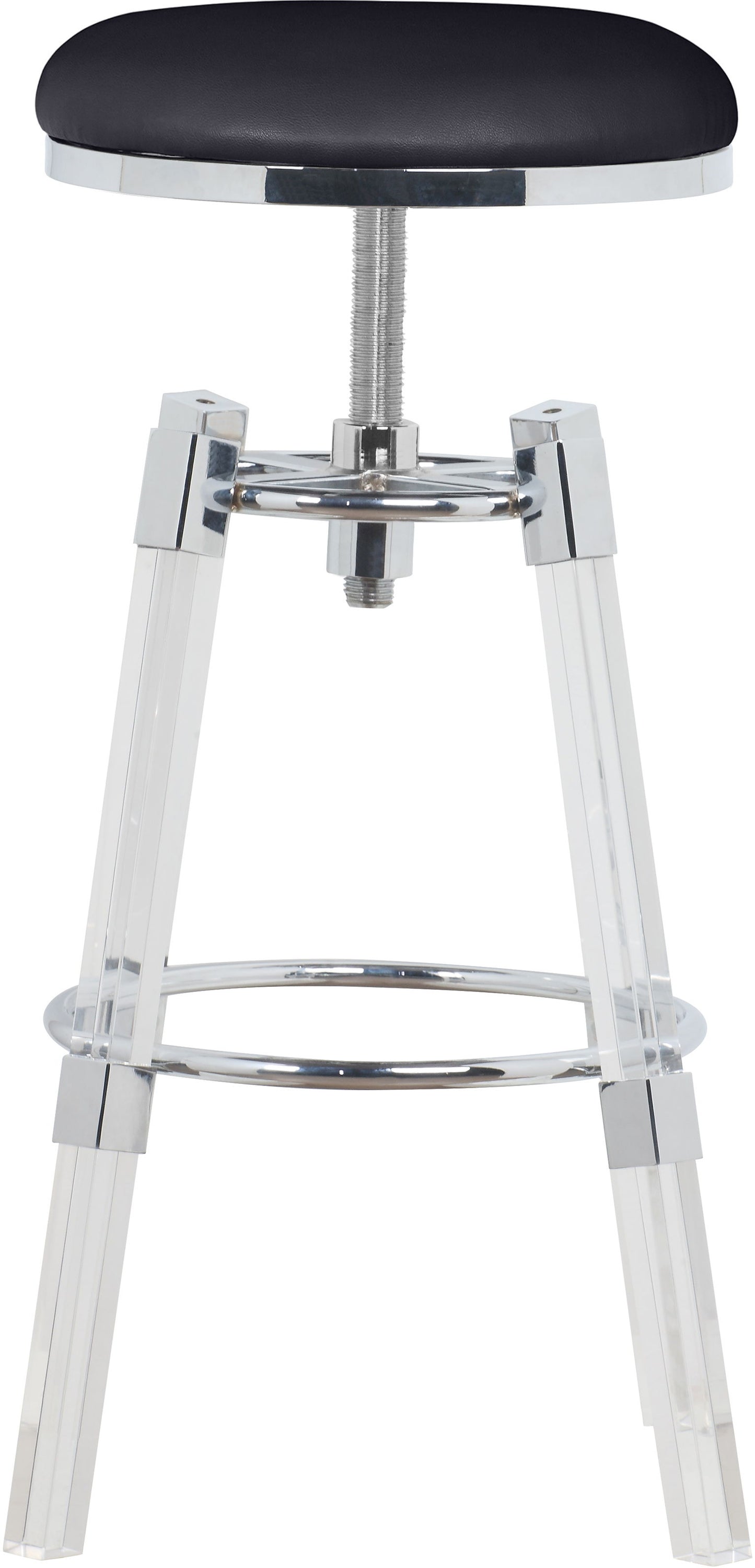 Venus - Adjustable Stool with Chrome Legs (Set of 2)