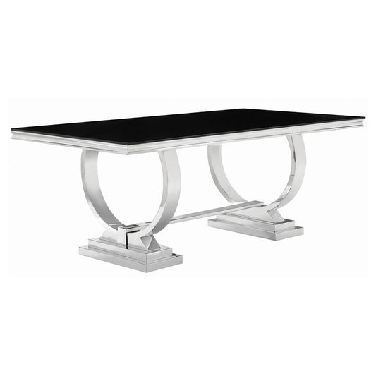 Antoine - Rectangular Dining Table - Black