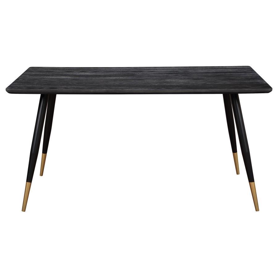 Dining Table - Black / Gold