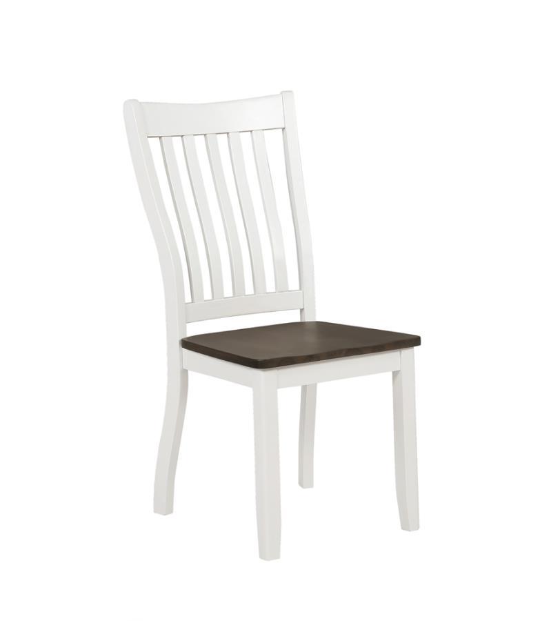 Kingman - Slat Back Dining Chair (Set of 2) - White