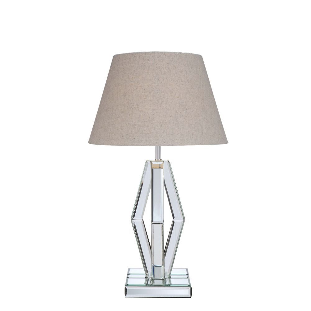 Britt - Table Lamp - Mirrored & Chrome