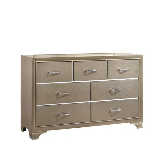 Beaumont - 7-Drawer Rectangular Dresser - Beige