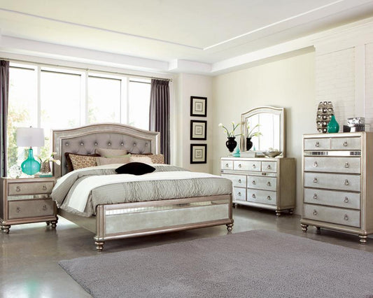 Bling Game - Panel Bed Bedroom Set