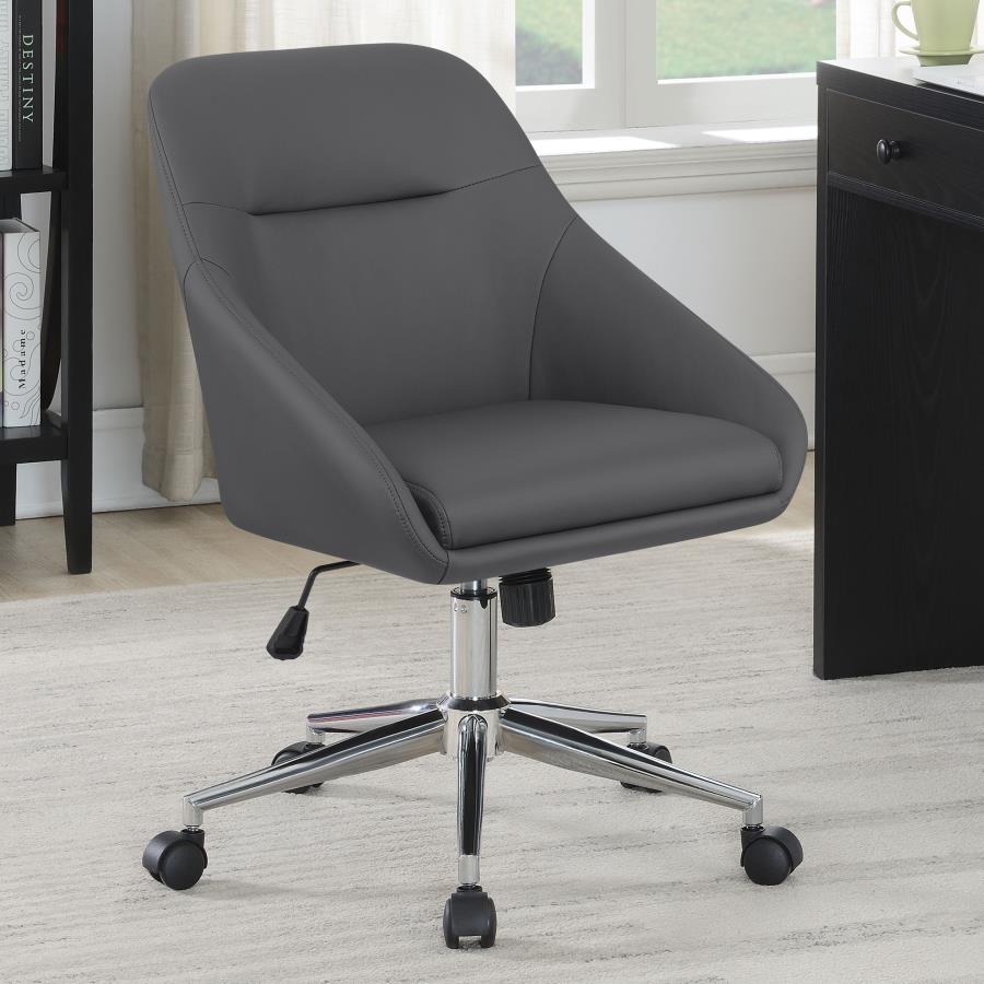 Jackman - Swivel Chair - Gray