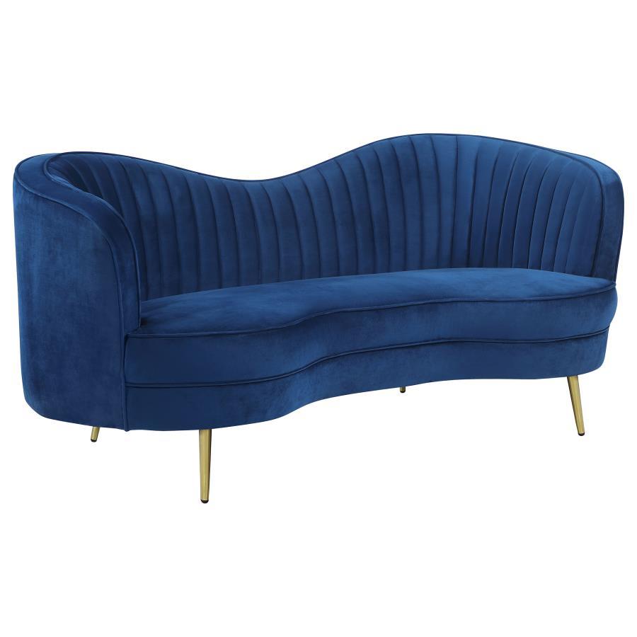 Sophia - Loveseat - Blue