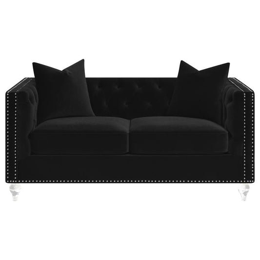 Delilah - Loveseat - Black
