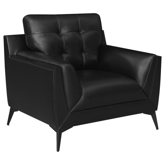 Moira - Arm Chair - Black