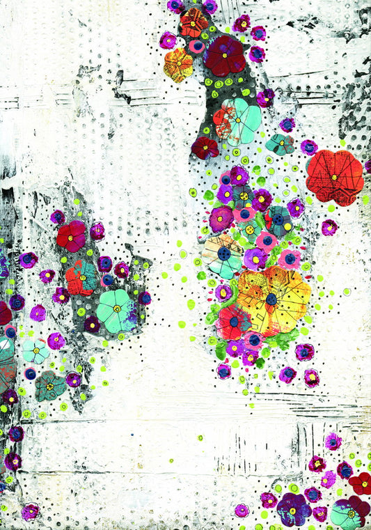 Framed Small - Floral I By Sarah Ogren