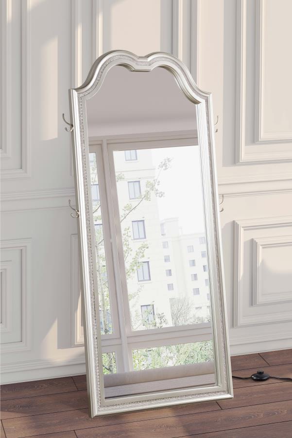 Floor Mirror - Pearl Silver