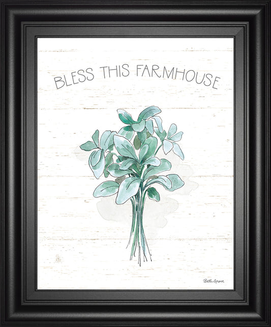 Farmhouse Cotton VI By Beth Grove - Framed Print Wall Art