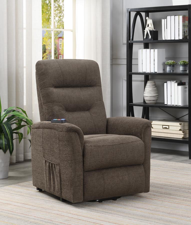 Henrietta - Power Recliner - Brown