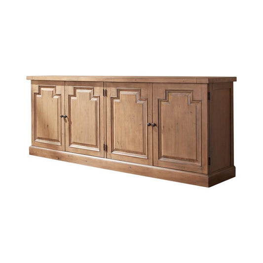Florence - 4-door Sideboard - Light Brown