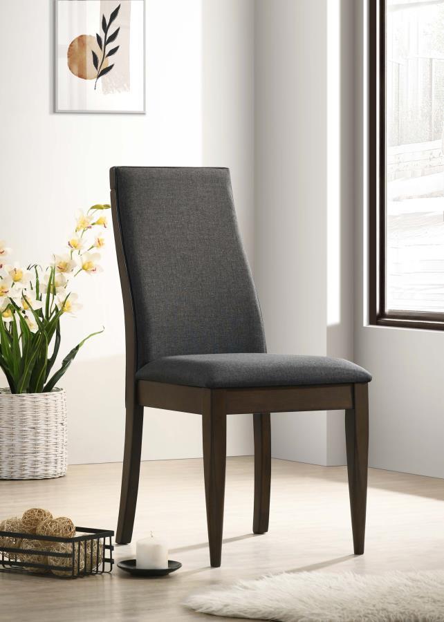 Wes - Side Chair (Set of 2) - Dark Brown