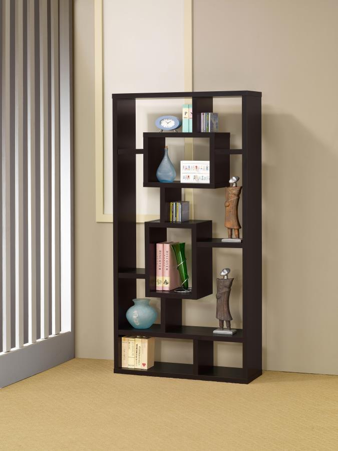 Cabianca - 10-shelf Bookcase