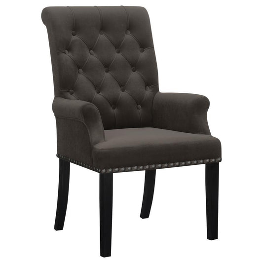 Alana - Arm Chair - Dark Gray