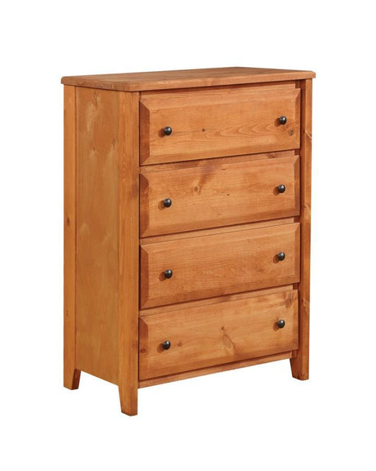 Wrangle Hill - 4-drawer Chest