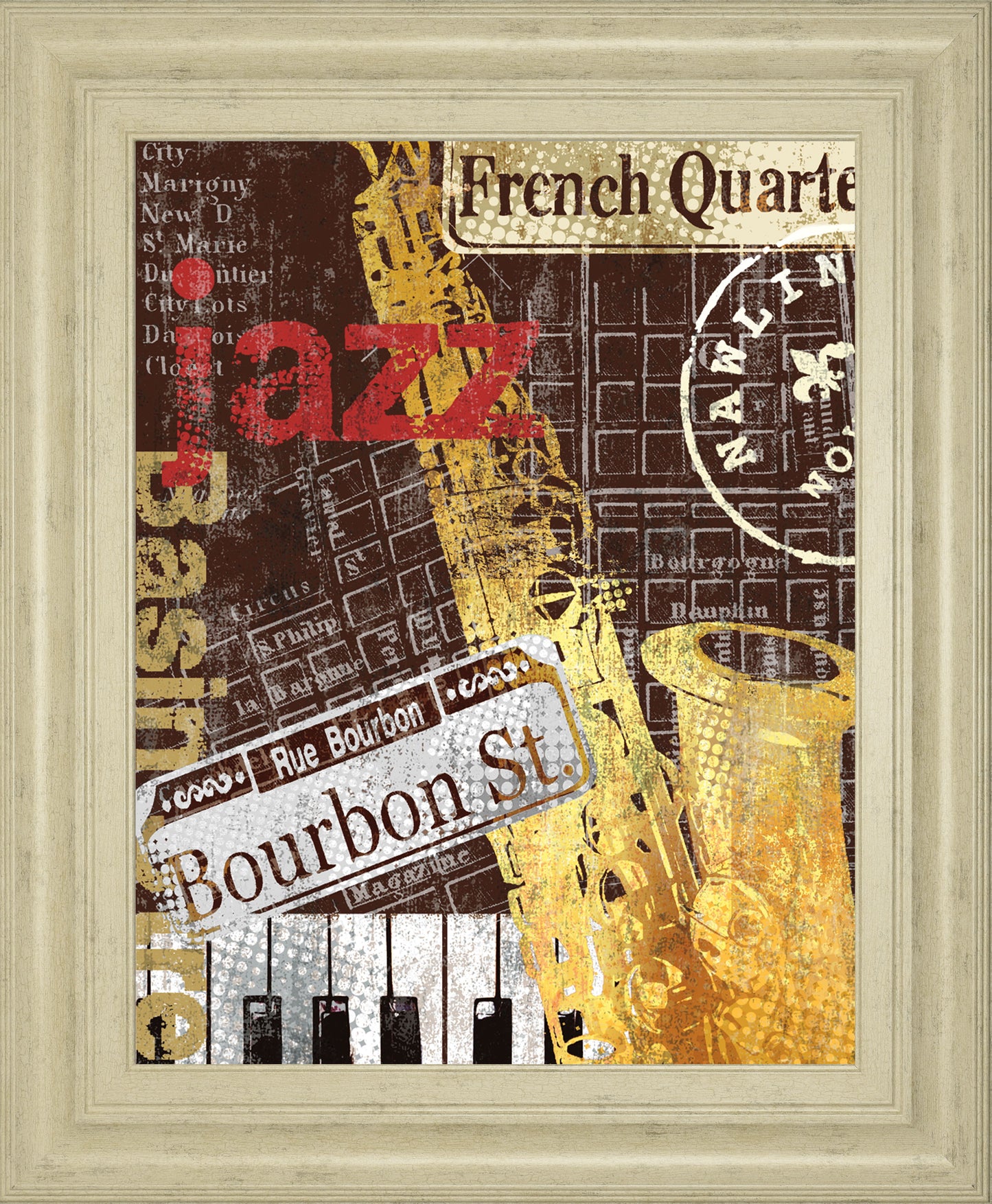 N'Awlins By Mallett, K - Framed Print Wall Art