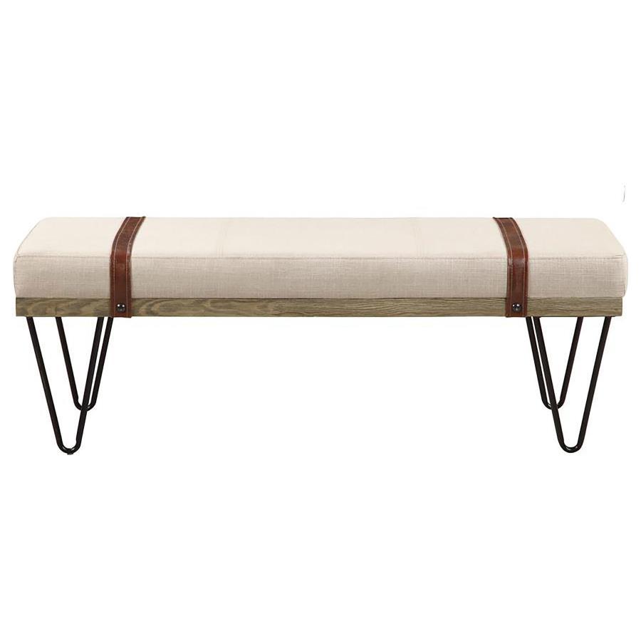 Austin - Upholstered Benche - Beige