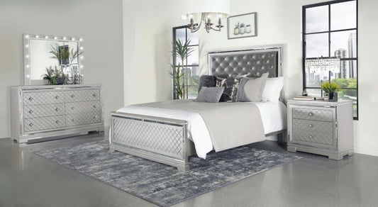 Eleanor - Eastern King Bed 4 Piece Set - White