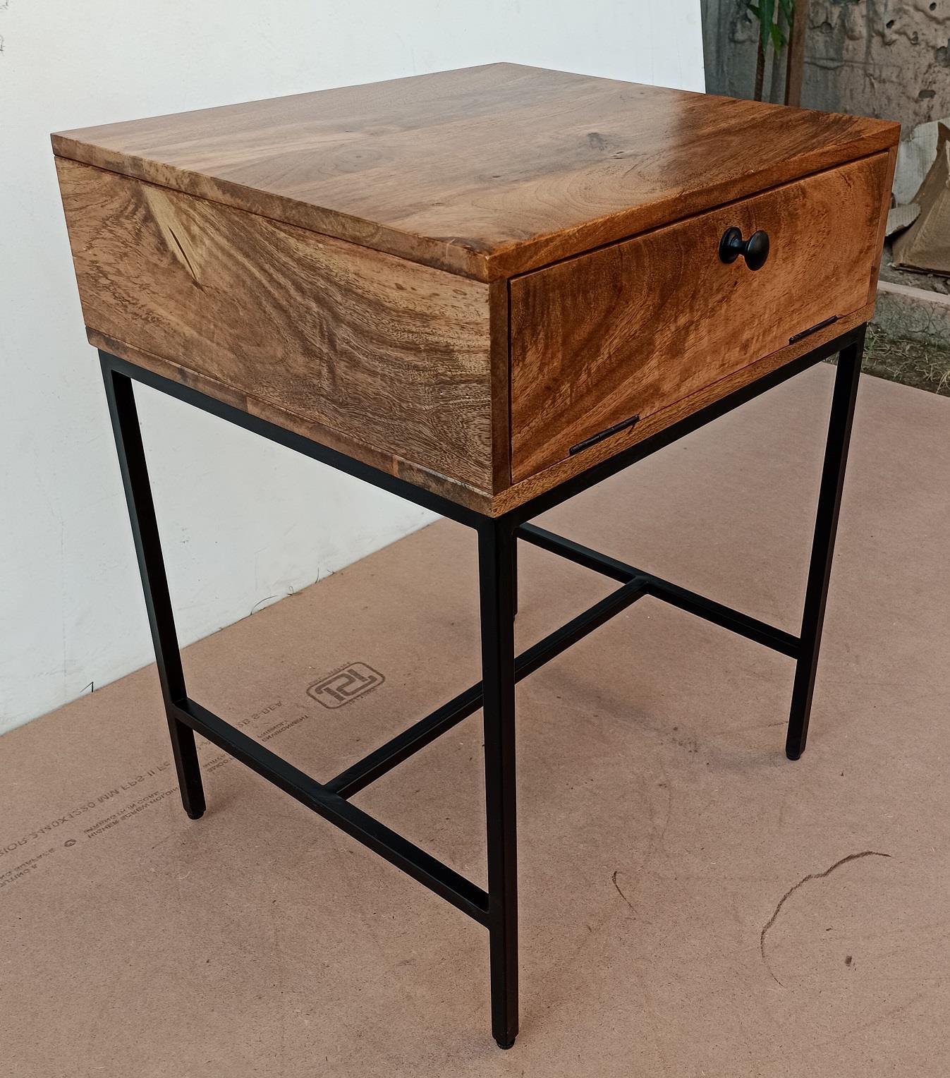 End Table - Honey Brown