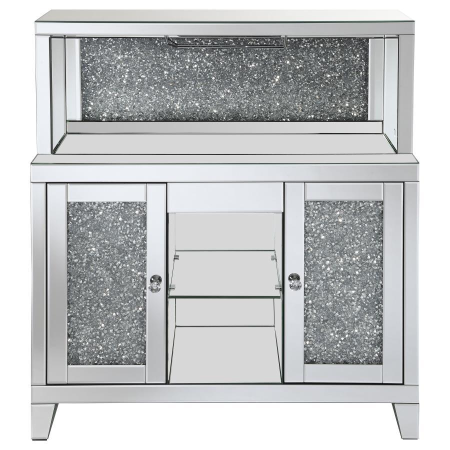 Wine Cabinet - Pearl Silver