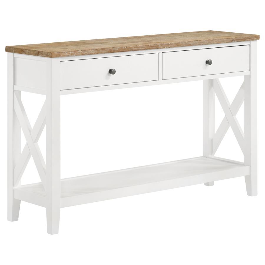 Sofa Table - White - Wood